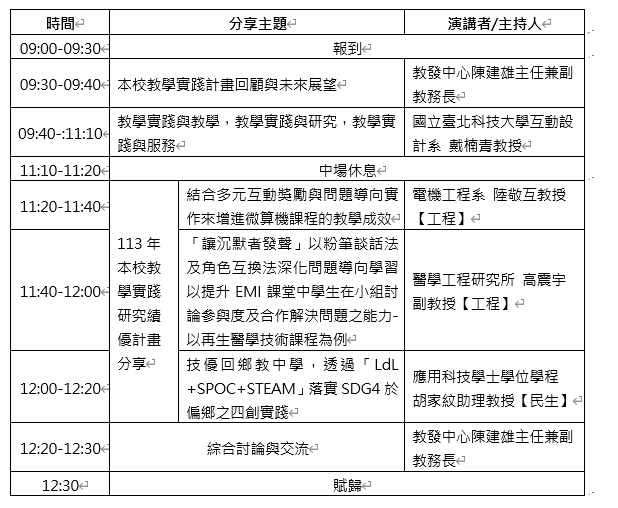 議程