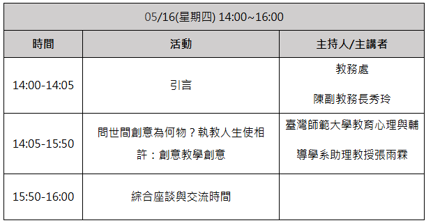 議程