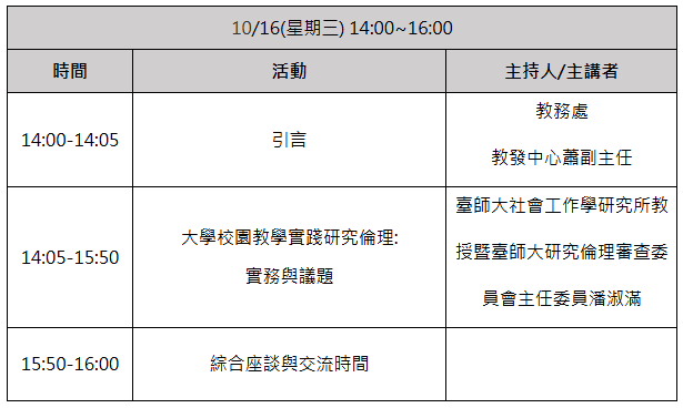 議程