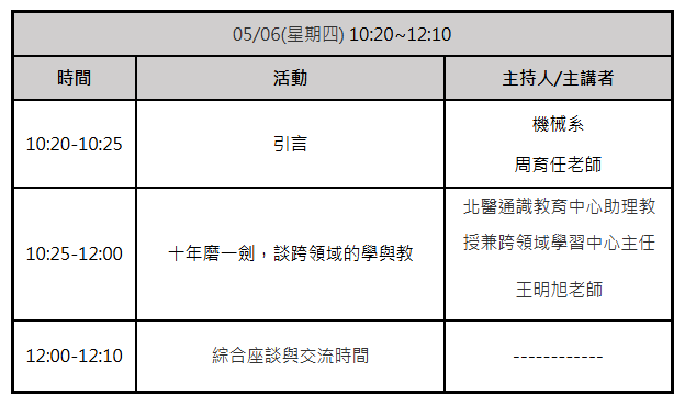 議程
