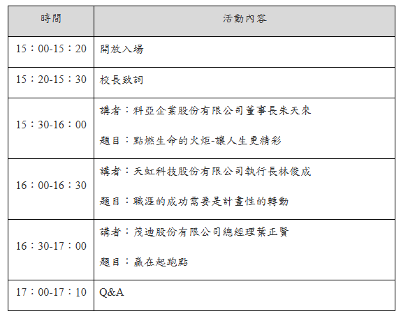 議程