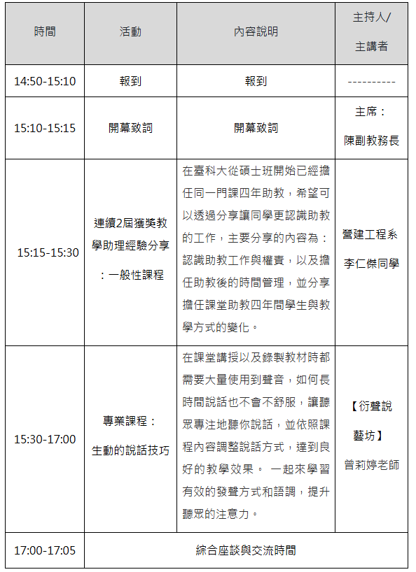 議程