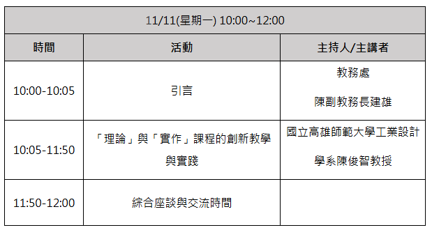 議程