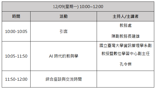 議程