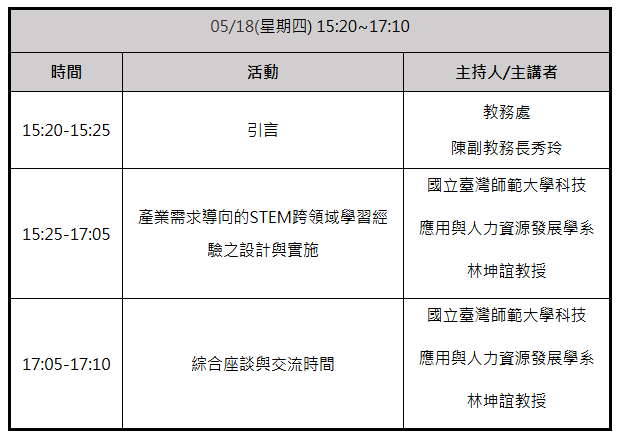 議程