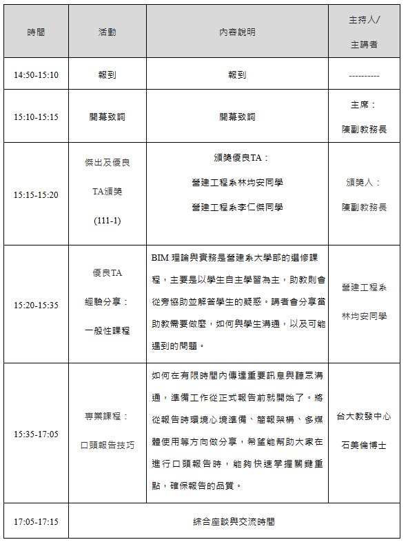 議程