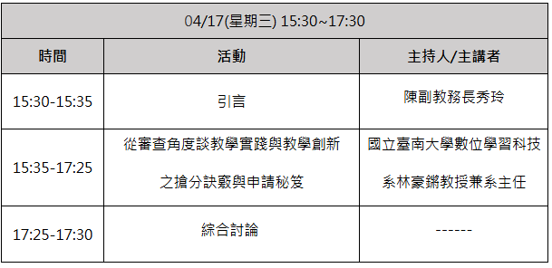 議程